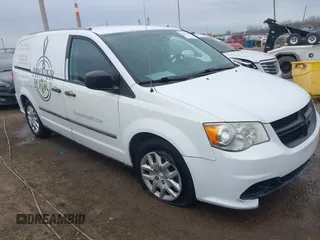 2014 Ram Cargo Van Tradesman with VIN 2C4JRGAG8ER428412, listed as a IAAI auction lot 41893130 with 97,411 mi miles. Bid and sale history available at carsss.com. Image 1.