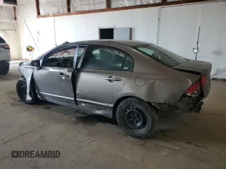 2007 Honda Civic Sdn LX with VIN 1HGFA16597L062006, listed as a Copart auction lot 46474035 with 176,679 mi miles and Salvage Title. Bid and sale history available at carsss.com. Image 2.