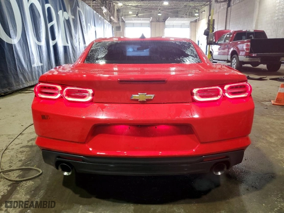 2021 Chevrolet Camaro 1LT with VIN 1G1FB1RS0M0102458, listed as a Copart auction lot 46874365 with 72,761 mi miles and Non Repairable. Bid and sale history available at carsss.com. Image 6.