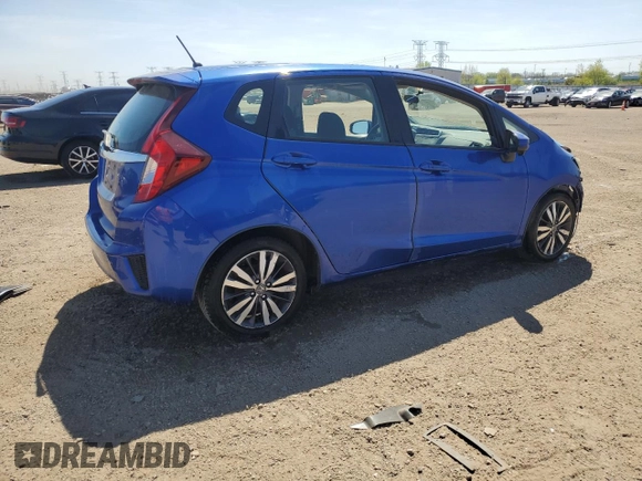 2016 Honda Fit EX z VIN JHMGK5H77GX000455, wystawiony jako Copart lot #55510495 z przebiegiem 51 261 mil mil oraz Szkoda całkowita • Salvage title. Historia ofert i sprzedaży dostępna na DreamBid. Obrazek 3.