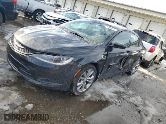 2016 Chrysler 200 S with VIN 1C3CCCBB6GN118768, listed as a Copart auction lot 87583575 with 98,474 mi miles and Salvage Title. Bid and sale history available at carsss.com. Image 1.