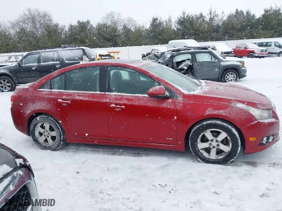 2012 Chevrolet Cruze LT w/1LT with VIN 1G1PF5SC8C7209122, listed as a IAAI auction lot 41609089 with 122,112 mi miles. Bid and sale history available at carsss.com. Image 13.