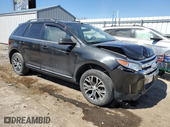 2013 Ford Edge Limited with VIN 2FMDK4KC1DBC03456, listed as a Copart auction lot 49965845 with 335,533 mi miles and Salvage Title. Bid and sale history available at carsss.com. Image 4.