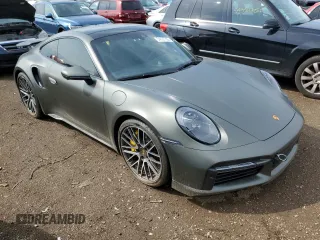 2023 Porsche 911 Turbo z VIN WP0AD2A99PS257416, wystawiony jako Copart lot #54127325 z przebiegiem 7 252 mil mil oraz Szkoda całkowita • Salvage title. Historia ofert i sprzedaży dostępna na DreamBid. Obrazek 4.
