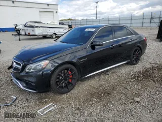 2016 Mercedes-Benz E-Class AMG E 63 S with VIN WDDHF7GBXGB198690, listed as a Copart auction lot 53423534 with 91,908 mi miles and Salvage Title. Bid and sale history available at carsss.com. Image 1.
