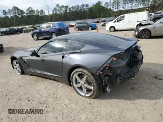 2014 Chevrolet Corvette 3LT with VIN 1G1YF2D71E5114418, listed as a Copart auction lot 83806694 with 54,322 mi miles and Clean title. Bid and sale history available at DreamBid. Image 2.