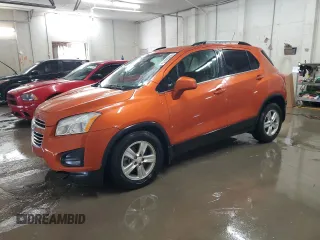 2016 Chevrolet Trax LT z VIN KL7CJLSB1GB677788, wystawiony jako Copart lot #56205515 z przebiegiem 109 670 mil mil oraz Szkoda całkowita • Salvage title. Historia ofert i sprzedaży dostępna na DreamBid. Obrazek 1.