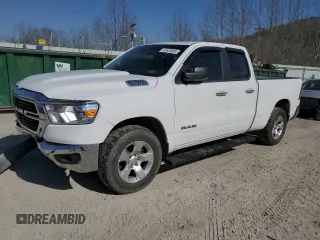 2020 Ram 1500 Big Horn with VIN 1C6SRFBT7LN394622, listed as a Copart auction lot 47629865 with 88,278 mi miles and Salvage Title. Bid and sale history available at carsss.com. Image 1.