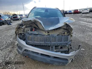 2020 Jeep Compass Trailhawk with VIN 3C4NJDDB0LT163356, listed as a Copart auction lot 46808025 with 103,395 mi miles and Salvage Title. Bid and sale history available at carsss.com. Image 5.