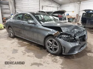 2021 Mercedes-Benz C 300 z VIN W1KWF8EBXMR637714, wystawiony jako IAAI lot #41346253 z przebiegiem 45 382 mil mil oraz . Historia ofert i sprzedaży dostępna na DreamBid. Obrazek 1.