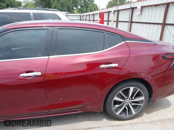 2020 Nissan Maxima SV with VIN 1N4AA6CV3LC386062, listed as a IAAI auction lot 42132959 with 40,098 mi miles and . Bid and sale history available at DreamBid. Image 19.