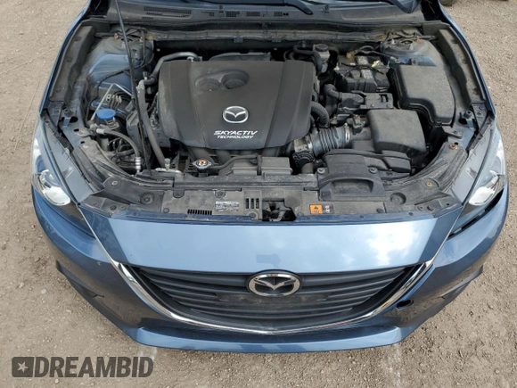 2016 Mazda 3 i Sport with VIN 3MZBM1T73GM321658, listed as a Copart auction lot 54063975 with 117,195 mi miles and Salvage Title. Bid and sale history available at DreamBid. Image 11.