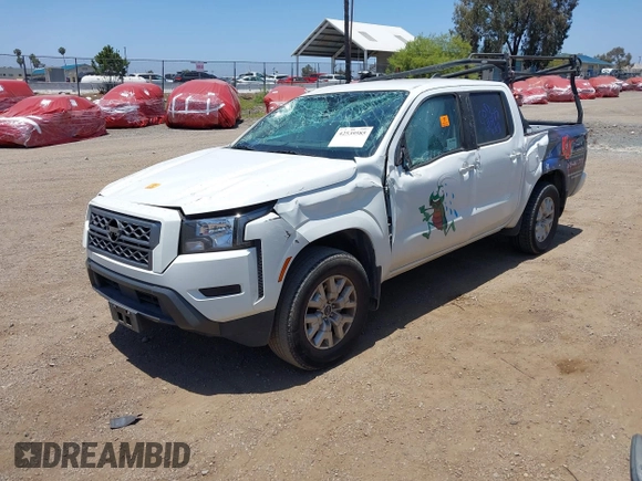2022 Nissan Frontier SV with VIN 1N6ED1EJ1NN645801, listed as a IAAI auction lot 42539585 with Not provided miles and . Bid and sale history available at DreamBid. Image 2.
