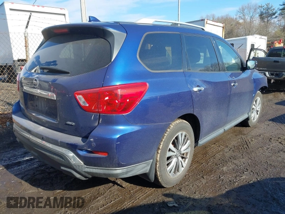 2019 Nissan Pathfinder Platinum with VIN 5N1DR2MM3KC648851, listed as a IAAI auction lot 41431981 with 58,435 mi miles and . Bid and sale history available at DreamBid. Image 4.