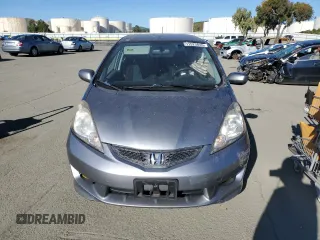 2009 Honda Fit Sport with VIN JHMGE88459S012456, listed as a Copart auction lot 51525845 with 59,142 mi miles and Salvage Title. Bid and sale history available at carsss.com. Image 5.