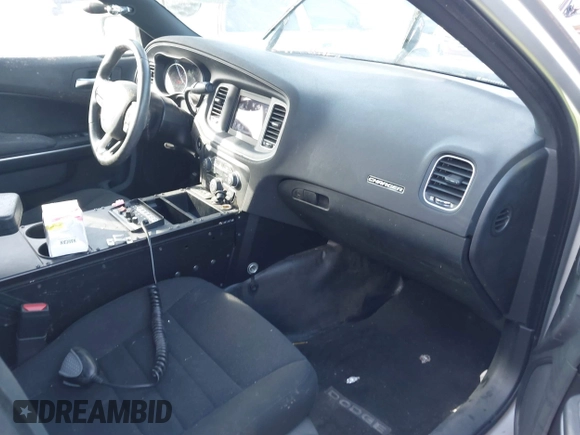2021 Dodge Charger Police with VIN 2C3CDXAT8MH643477, listed as a IAAI auction lot 40688118 with 59,555 mi miles and . Bid and sale history available at DreamBid. Image 5.
