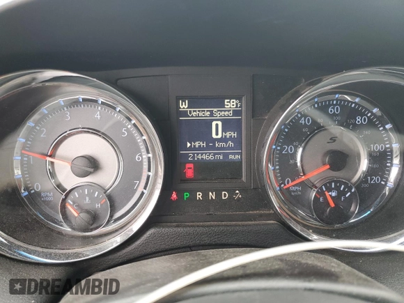 2015 Chrysler Town & Country S with VIN 2C4RC1HG0FR755170, listed as a Copart auction lot 82237754 with 214,466 mi miles and Salvage Title. Bid and sale history available at DreamBid. Image 9.