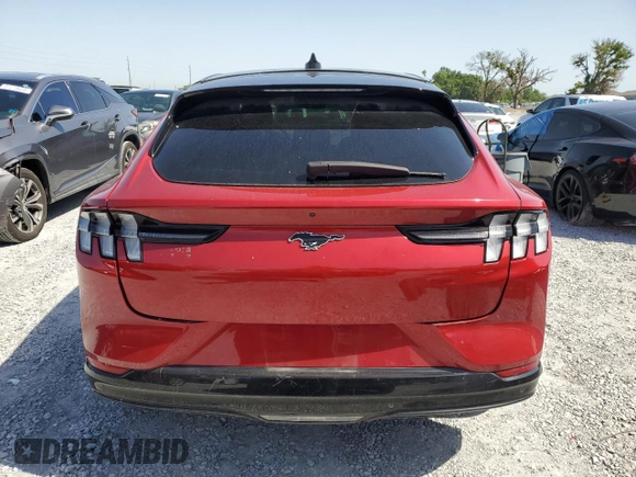 2021 Ford Mustang Mach-E Premium with VIN 3FMTK3R73MMA09251, listed as a Copart auction lot 56739425 with 47,940 mi miles and Salvage title. Bid and sale history available at DreamBid. Image 6.