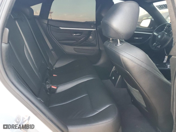 2017 BMW 4 Series 430i with VIN WBA4F7C34HG788828, listed as a Copart auction lot 43574815 with 106,934 mi miles and Salvage Title. Bid and sale history available at carsss.com. Image 10.