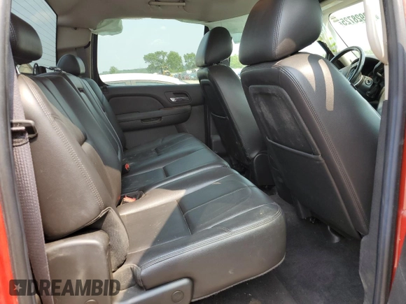 2011 GMC Sierra 1500 SLT with VIN 3GTP2WE32BG233455, listed as a Copart auction lot 58928725 with 155,505 mi miles and Salvage title. Bid and sale history available at DreamBid. Image 10.