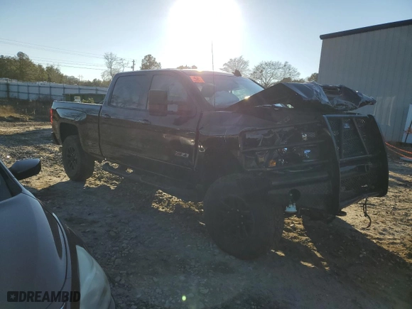 2017 Chevrolet Silverado 2500HD LT with VIN 1GC1KVEY5HF163133, listed as a Copart auction lot 41601385 with NaN miles and Salvage Title. Bid and sale history available at carsss.com. Image 4.