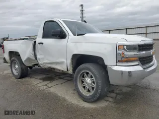 2018 Chevrolet Silverado 1500 Work Truck with VIN 1GCNCNEH7JZ238353, listed as a Copart auction lot 44080695 with 166,113 mi miles and Salvage Title. Bid and sale history available at carsss.com. Image 4.