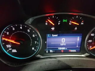 2019 Chevrolet Equinox LT with VIN 3GNAXUEV5KS559414, listed as a Copart auction lot 50750165 with 102,498 mi miles and Salvage Title. Bid and sale history available at carsss.com. Image 9.