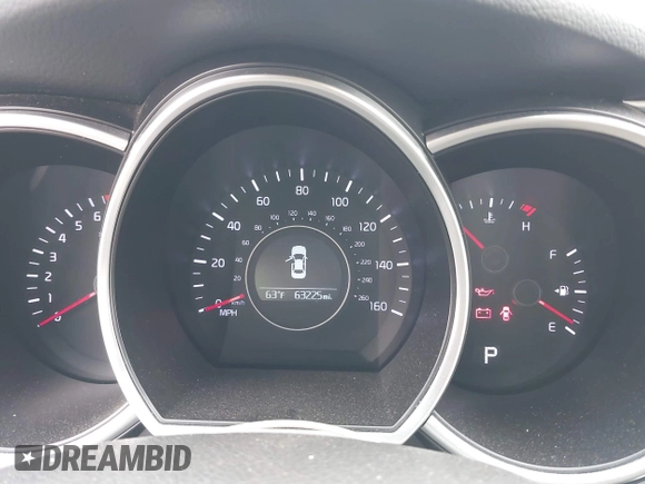2015 Kia Optima LX with VIN KNAGM4A78F5584534, listed as a IAAI auction lot 42182927 with 63,225 mi miles and . Bid and sale history available at carsss.com. Image 7.