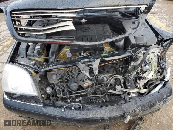 1997 Mercedes-Benz S with VIN WDBGA70E3VA327315, listed as a Copart auction lot 72653364 with 172,820 mi miles and Salvage Title. Bid and sale history available at DreamBid. Image 11.