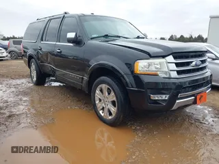 2015 Ford Expedition EL Platinum with VIN 1FMJK1LT3FEF36538, listed as a IAAI auction lot 41570859 with 136,543 mi miles. Bid and sale history available at carsss.com. Image 1.