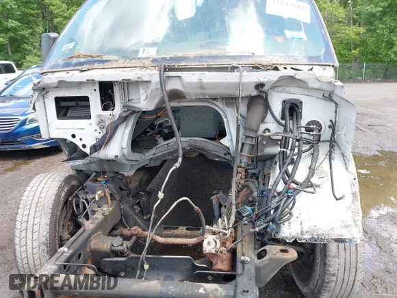 2014 Chevrolet Express Cargo with VIN 1GCWGFCA2E1198370, listed as a IAAI auction lot 42143804 with Not provided miles and . Bid and sale history available at DreamBid. Image 10.