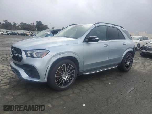 2023 Mercedes-Benz GLE 450 with VIN 4JGFB5KB2PA871580, listed as a Copart auction lot 44993365 with 18,013 mi miles and Salvage title. Bid and sale history available at DreamBid. Image 1.