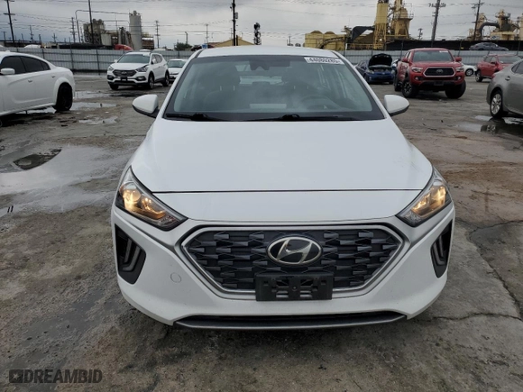 2020 Hyundai Ioniq Plug-In Hybrid SE with VIN KMHC65LD2LU214181, listed as a Copart auction lot 44080285 with NaN miles and Salvage Title. Bid and sale history available at carsss.com. Image 5.