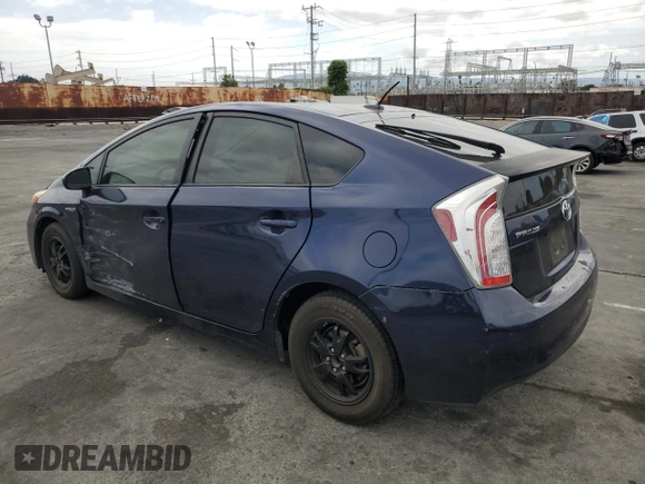 2014 Toyota Prius Four with VIN JTDKN3DU6E0369543, listed as a Copart auction lot 53692765 with 255,540 mi miles and Salvage Title. Bid and sale history available at DreamBid. Image 2.