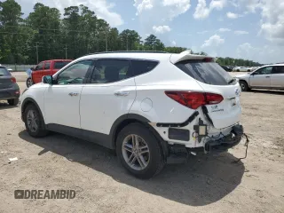 2017 Hyundai Santa Fe 2.4L with VIN 5XYZU3LB3HG456574, listed as a Copart auction lot 61658595 with 55,997 mi miles and Salvage title. Bid and sale history available at DreamBid. Image 2.