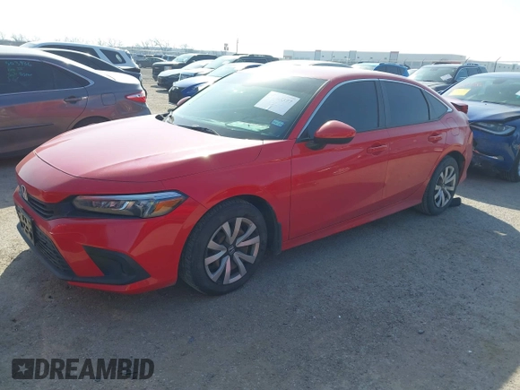 2022 Honda Civic LX z VIN 2HGFE2F25NH513202, wystawiony jako IAAI lot #41803377 z przebiegiem 56 016 mil mil oraz . Historia ofert i sprzedaży dostępna na DreamBid. Obrazek 17.