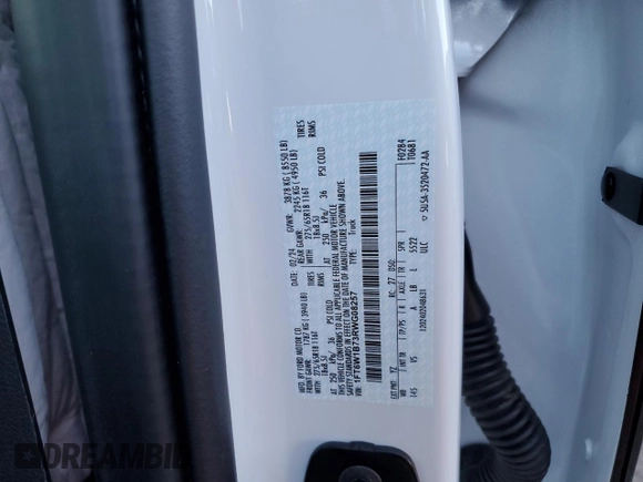 2024 Ford F-150 with VIN 1FT6W1B73RWG08257, listed as a Copart auction lot 89097355 with 516 mi miles and Salvage title. Bid and sale history available at DreamBid. Image 12.