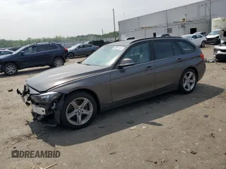2014 BMW 3 Series 328i xDrive with VIN WBA3G7C56EF186346, listed as a Copart auction lot 60901045 with 116,967 mi miles and Salvage title. Bid and sale history available at DreamBid. Image 1.