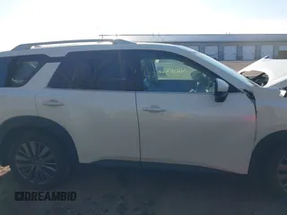 2023 Nissan Pathfinder SL with VIN 5N1DR3CD1PC208061, listed as a IAAI auction lot 42087660 with 37,018 mi miles and . Bid and sale history available at DreamBid. Image 14.