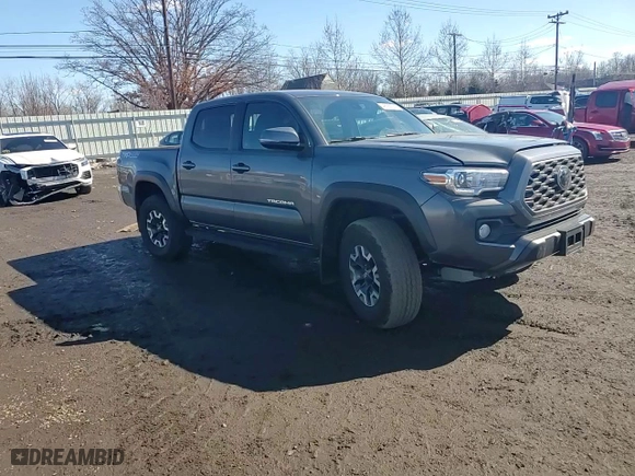 2023 Toyota Tacoma 4WD SR with VIN 3TMCZ5AN5PM552045, listed as a Copart auction lot 46682005 with 20,023 mi miles and Salvage Title. Bid and sale history available at carsss.com. Image 10.