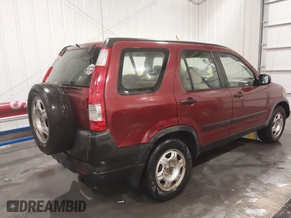 2006 Honda CR-V LX with VIN JHLRD78546C033372, listed as a IAAI auction lot 41494094 with 179,465 mi miles and . Bid and sale history available at carsss.com. Image 6.