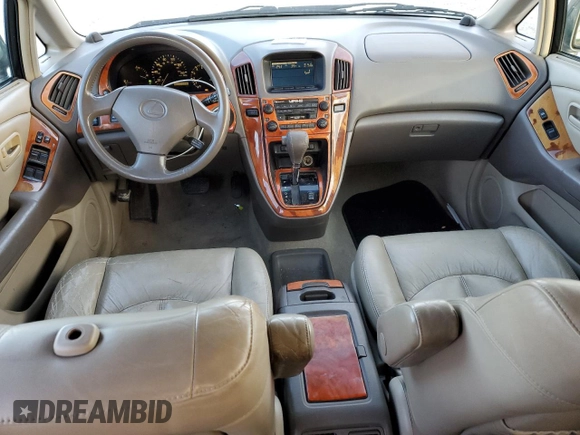 2000 Lexus RX 300 with VIN JT6HF10U4Y0121370, listed as a Copart auction lot 81556954 with 227,842 mi miles and Salvage Title. Bid and sale history available at carsss.com. Image 8.