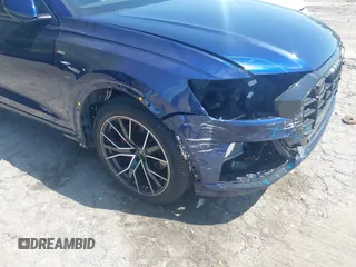 2021 Audi Q8 Premium Plus with VIN WA1EVAF12MD032292, listed as a IAAI auction lot 42175561 with 40,250 mi miles and . Bid and sale history available at DreamBid. Image 6.