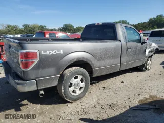 2013 Ford F-150 XL with VIN 1FTNF1EF8DKD95210, listed as a Copart auction lot 72623714 with 203,380 mi miles and Salvage Title. Bid and sale history available at carsss.com. Image 3.