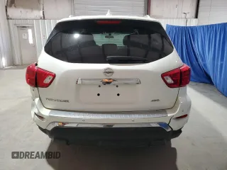 2020 Nissan Pathfinder S with VIN 5N1DR2AM2LC649334, listed as a Copart auction lot 53488155 with 120,617 mi miles and Clean title. Bid and sale history available at DreamBid. Image 6.