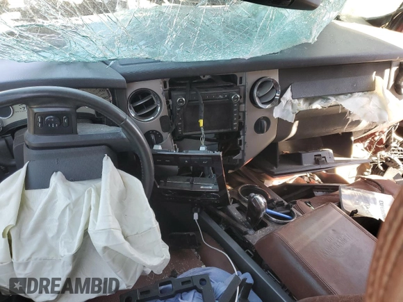 2010 Ford Expedition EL Eddie Bauer with VIN 1FMJK1J54AEA48292, listed as a Copart auction lot 49781405 with 0 mi miles and Salvage Title. Bid and sale history available at carsss.com. Image 8.