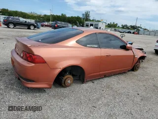 2006 Acura RSX Type-S Leather with VIN JH4DC53016S003809, listed as a Copart auction lot 76237764 with 0 mi miles and Salvage Title. Bid and sale history available at carsss.com. Image 3.