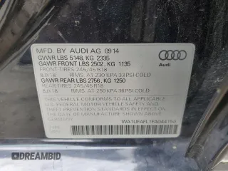 2015 Audi allroad Premium Plus with VIN WA1UFAFL1FA044156, listed as a Copart auction lot 74196164 with 53,854 mi miles and Salvage Title. Bid and sale history available at carsss.com. Image 13.