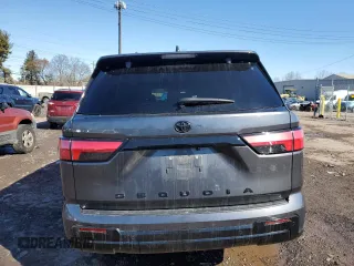 2024 Toyota Sequoia SR5 with VIN 7SVAAABA7RX028059, listed as a Copart auction lot 44797595 with 0 mi miles and Salvage Title. Bid and sale history available at carsss.com. Image 6.