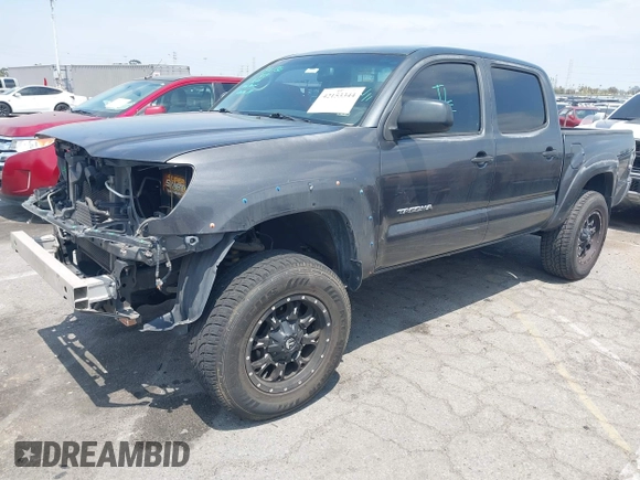 2010 Toyota Tacoma PreRunner with VIN 3TMJU4GN9AM097599, listed as a IAAI auction lot 42153344 with 213,063 mi miles and . Bid and sale history available at DreamBid. Image 2.